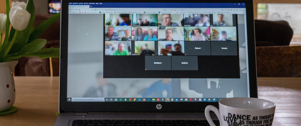 Übungen zu Gruppendiskussion, Teams und Video-Meetings